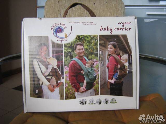 Рюкзачок-переноска Органик Ergobaby Carrier новый