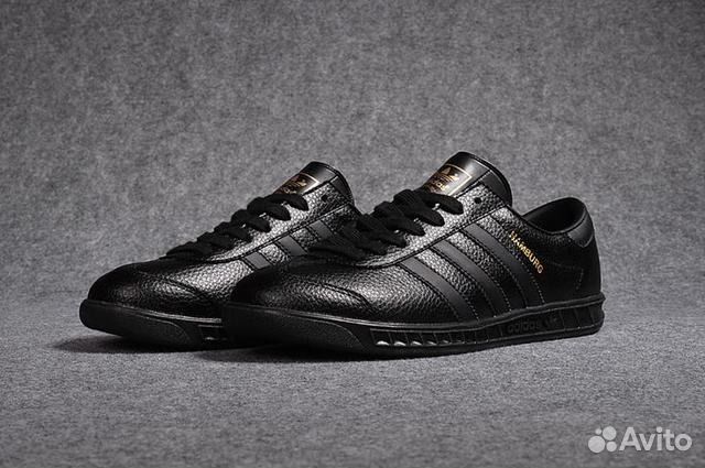 adidas hamburg triple black