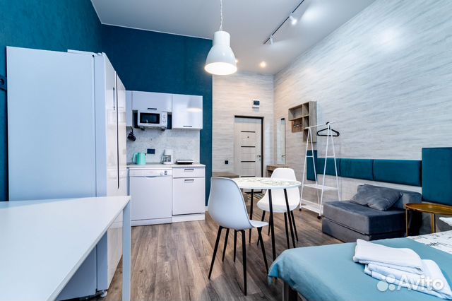 Квартира-студия, 25 м², 2 кровати
Квартира-студия, 25 м², 2 кровати