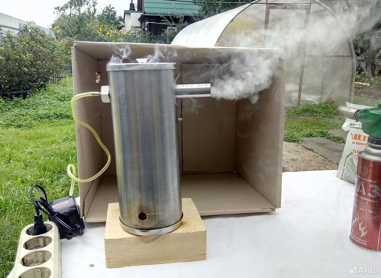 Фото дымогенератора для коптильни холодного копчения