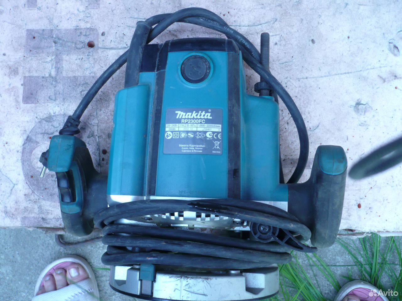Makita rp 2300 fc. Электрофреза