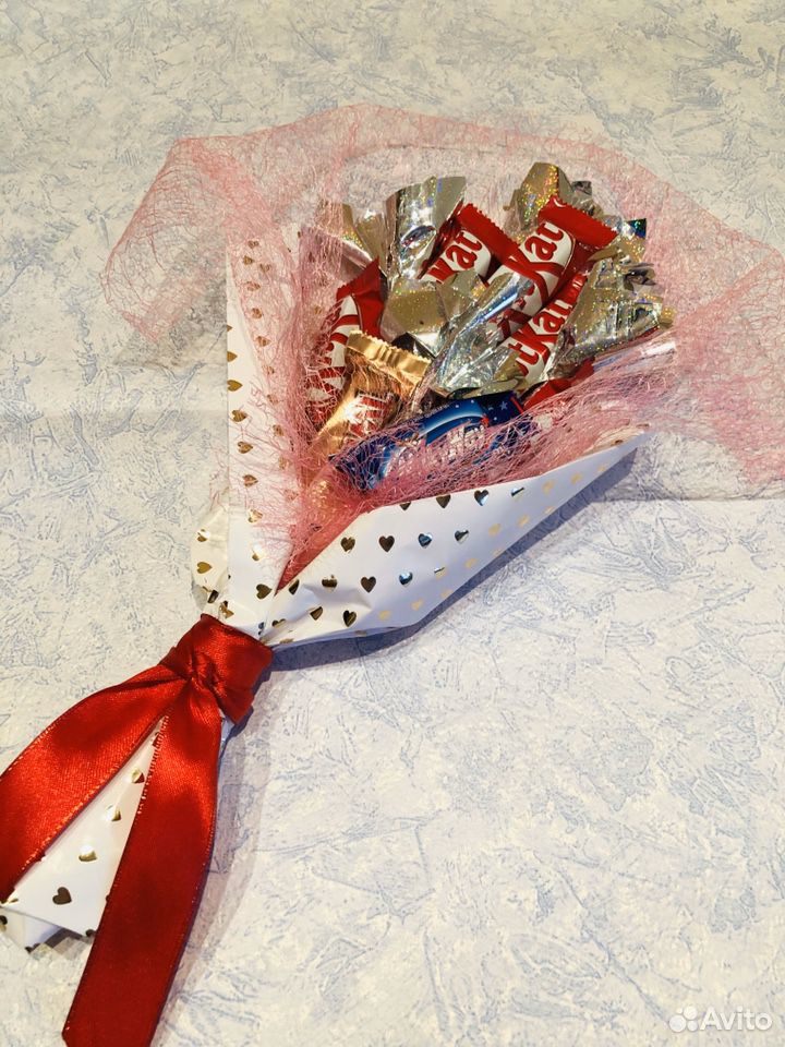 Букеты из конфет купить на Зозу.ру - фотография № 4