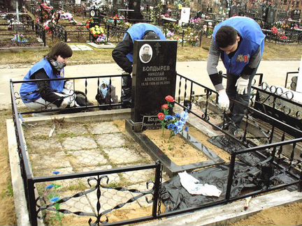 Уход за местами захоронения на любом кладбище