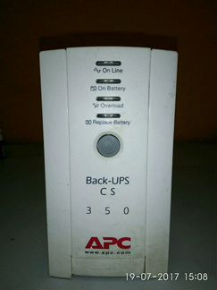 Ибп APC Back-UPS CS 350