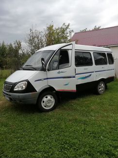 ГАЗ ГАЗель 3221 2.3 МТ, 2003, микроавтобус