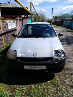 Renault Clio 1.4 МТ, 2002, седан