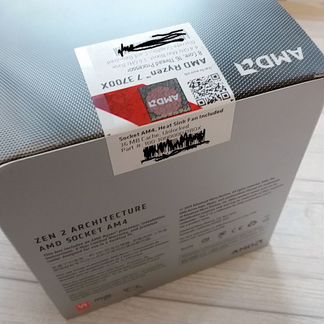 Ryzen 3700x Box