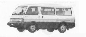 Mazda Bongo 2.0 МТ, 1991, 111 111 км