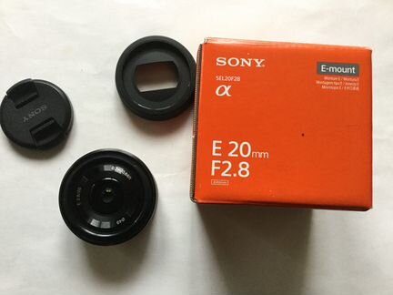 Sony E 20/2.8 Sel20F28 Доставка