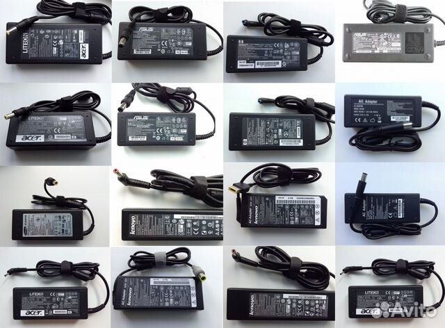 Блоки питания Asus Acer Lenova HP Samsung Dell MSI
