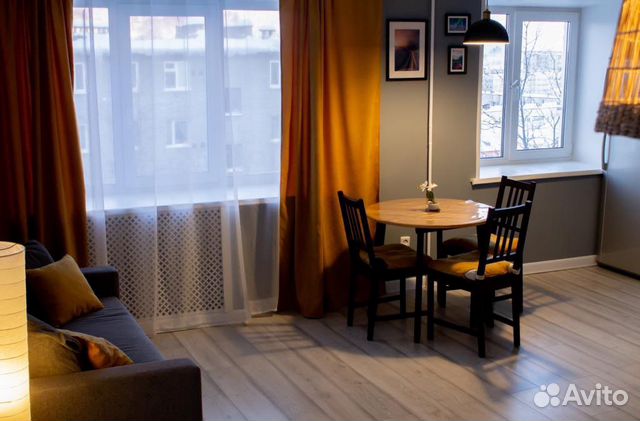 

Квартира-студия, 30 м², 2 кровати