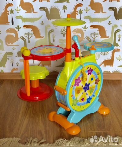 Барабанная установка со звуком