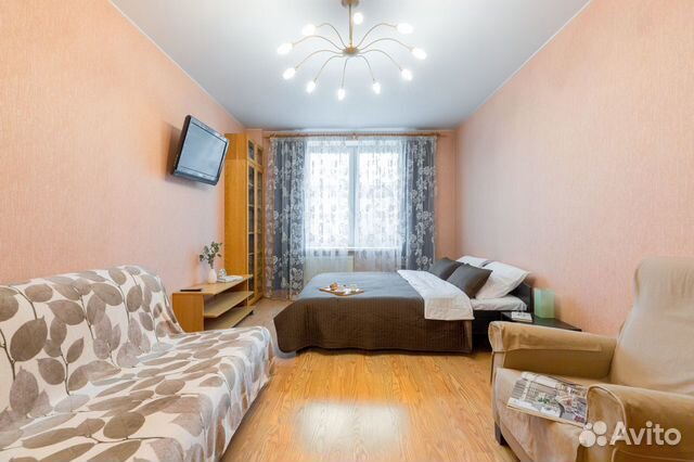 

1-к. квартира, 50 м², 3 кровати