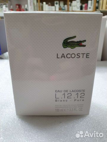 Lacoste Eau De Lacoste L.12.12 Blanc - Pure