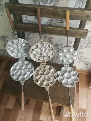 Вафельницы чугунные