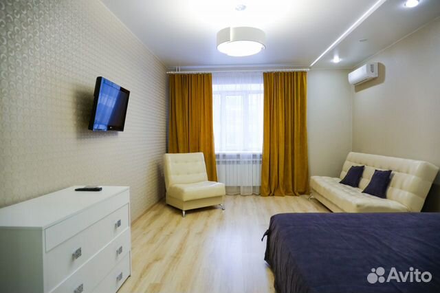 

1-к. квартира, 51 м², 2 кровати