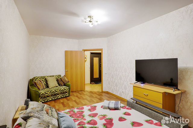 

1-к. квартира, 39 м², 3 кровати
