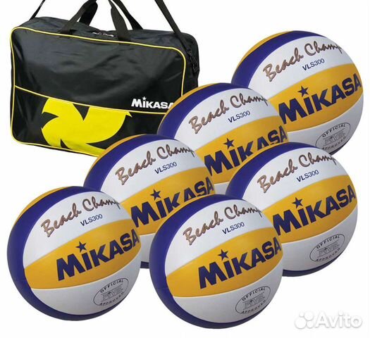 Мяч для пляжного волейбола Mikasa VLS 300