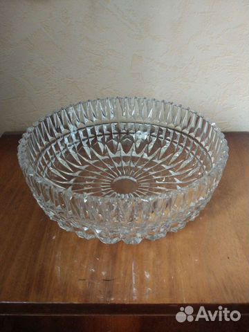 Хрустальная ваза