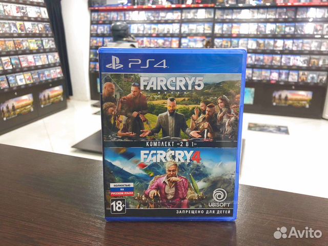 Игры для PS4: Far Cry 5 + Far Cry 4