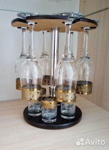 Набор бокалов / стопок. Минибар