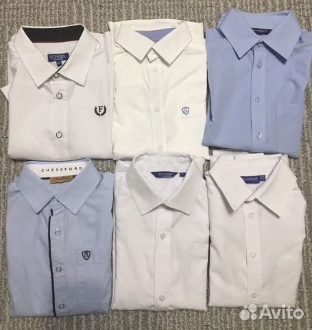 Рубашки и брюки для школы