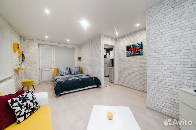 

1-к. квартира, 33 м², 2 кровати