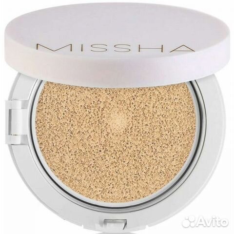 Missha, тональный крем-кушон magic moist UP №21, 1