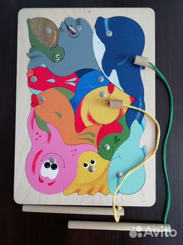 Рыбалка настольная игра магнитная