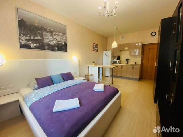

Квартира-студия, 35 м², 1 кровать
