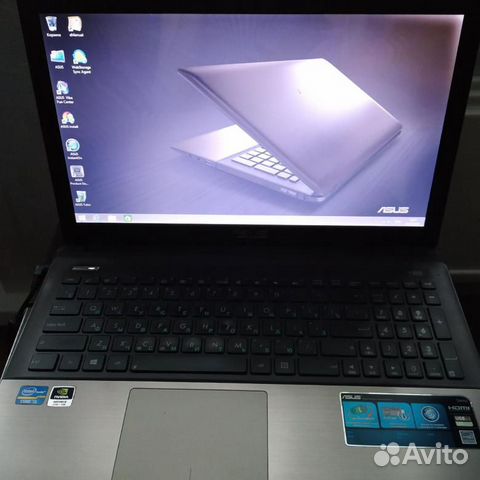 Ноутбук Asus K55VD (Разбор по частям)