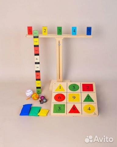 Элементы для занятия на доске Бильгоу