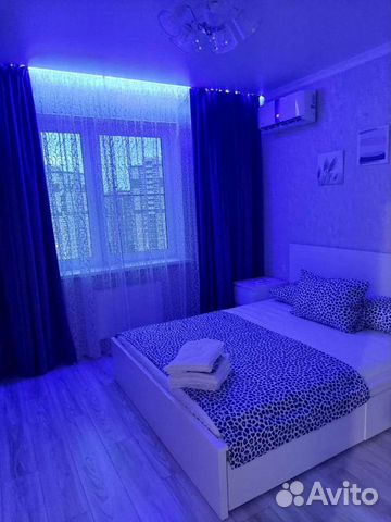 

1-к. квартира, 44 м², 2 кровати