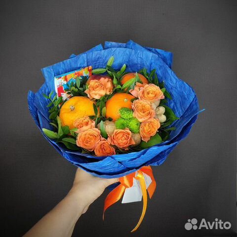 Фруктовый букет. Букет учителю