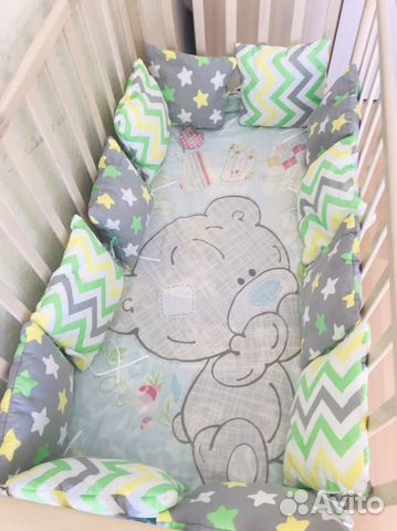 Бортики на кроватку