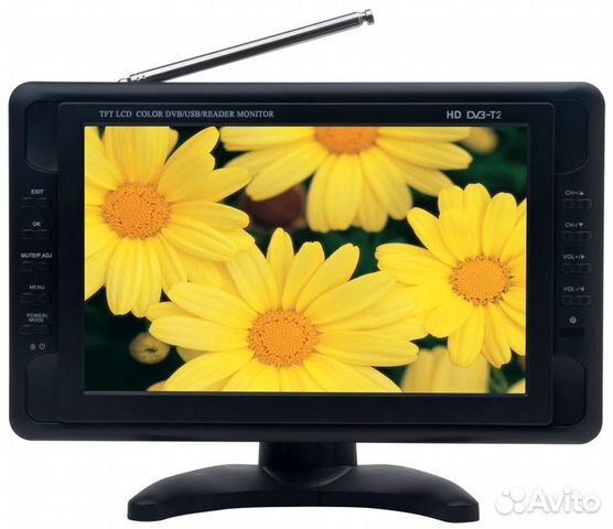 Автомобильный телевизор (монитор) 10.1