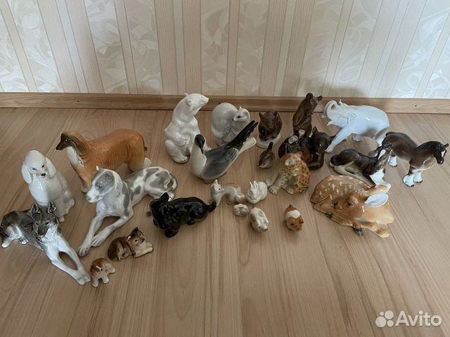 Анималистика статуэтка фарфор лфз