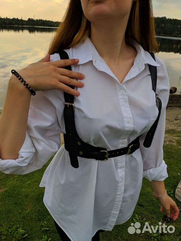 Портупея женская нат. кожа