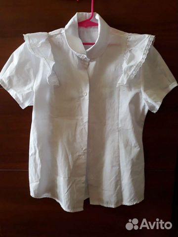 Блузка белая новая,раз.36