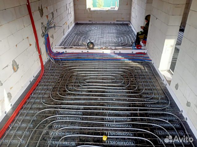 Тёплый пол водянной Актуальное отопление