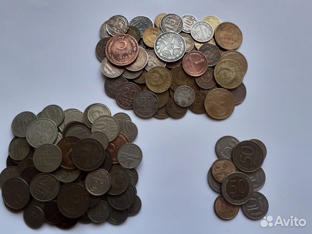 Монеты 150 шт