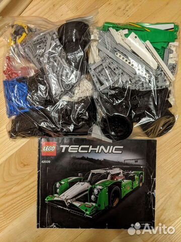 Lego Technic 42008 и 42039