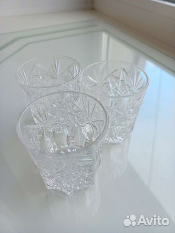 Стопки хрустальные