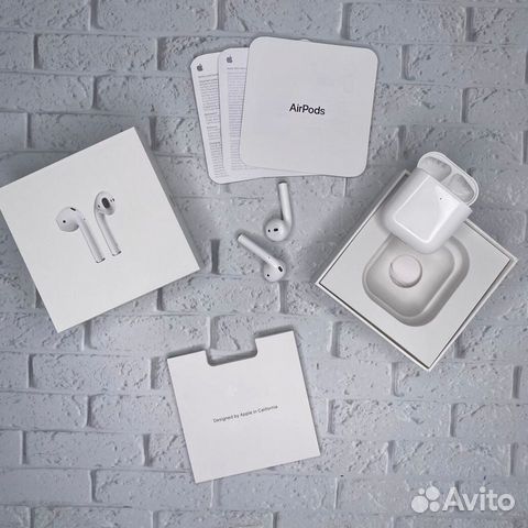 Беспроводные наушники apple airpods 2