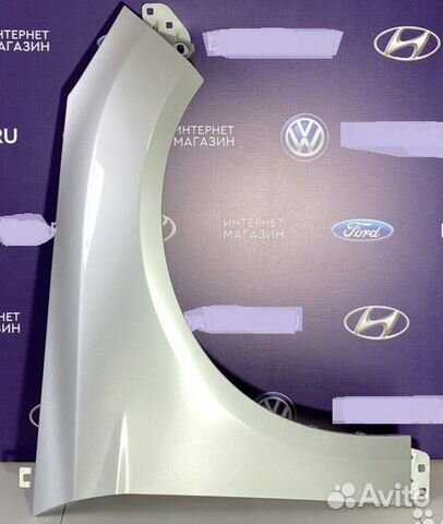 Крыло правое Ford focus 3 (2011-2015) серебристое