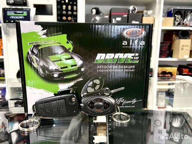 Автосигнализация alfa Drive без обратной связи