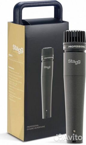 Профессиональный динамический микрофон Stagg SDM70
