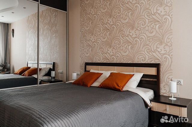 

1-к. квартира, 52 м², 2 кровати