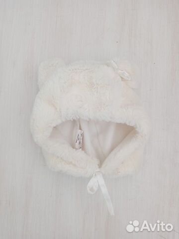Б/у шапка меховая мишка