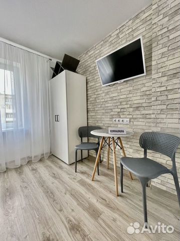 

Квартира-студия, 17 м², 1 кровать
